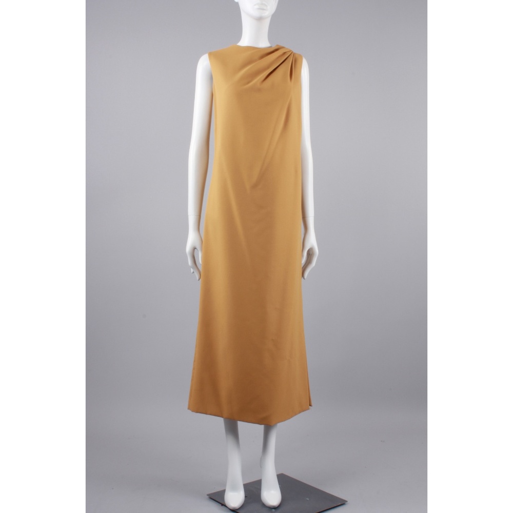XL Vintage 60s Hostess Cocktail Maxi Dress - Picture 2 of 7
